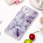 Etui plastikowe marmur do Honor 8X - szare