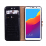 Enkay Pokrowiec skórzany flip do Honor 7S - czarny