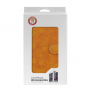 Enkay Pokrowiec skórzany flip do Honor 7S - brązowy