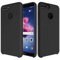 Etui silikonowe Liquid do Honor 9 Lite - czarne