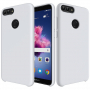 Etui silikonowe Liquid do Honor 9 Lite - białe