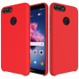 Etui silikonowe Liquid do Honor 9 Lite - czerwone