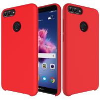 Etui silikonowe Liquid do Honor 9 Lite - czerwone
