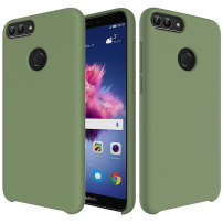 Etui silikonowe Liquid do Honor 9 Lite - zielone