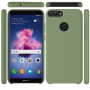 Etui silikonowe Liquid do Honor 9 Lite - zielone