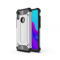 Super odporne etui Armor do Honor 8A - srebrne