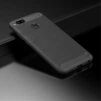 Ipaky etui plastikowe z teksturą szlifowaną do Xiaomi Mi A1 - szare