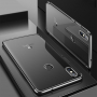 Cafele etui plastikowe przezroczyste z ramką do Xiaomi Mi 8 - czarne