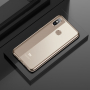 Baseus Shining etui przezroczyste z ramką do Xiaomi Mi 8 - złote