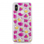 Etui plastikowe ciasteczka do Xiaomi Mi 8 - przezroczyste