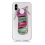 Etui plastikowe makaroniki do Xiaomi Mi 8 - przezroczyste