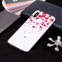 Etui plastikowe serce i kwiaty do Xiaomi Mi 8 - przezroczyste