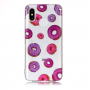 Etui plastikowe donuty do Xiaomi Mi 8 - przezroczyste