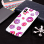 Etui plastikowe donuty do Xiaomi Mi 8 - przezroczyste