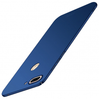 Mofi etui plastikowe Frosted do Xiaomi Mi 8 Lite - ciemnoniebieskie