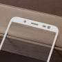 Szkło hartowane 5D do Samsung Galaxy J6 (2018) - białe