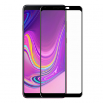 Enkay Szkło hartowane 6D do Samsung Galaxy A9 (2018) - czarne