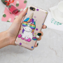 Etui ochronne jednorożec tęczowy do Xiaomi Redmi 6 - przezroczyste