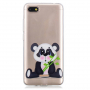 Etui ochronne panda do Xiaomi Redmi 6 - przezroczyste