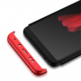 GKK etui tylne z ochroną krawędzi do Xiaomi Redmi Note 5 - czerwono-czarne