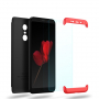 GKK etui tylne z ochroną krawędzi do Xiaomi Redmi Note 5 - czerwono-czarne