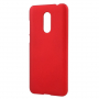 Etui ochronne gumowe z twardego plastiku do Redmi Note 5 - czerwone
