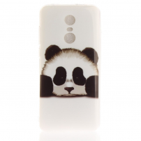 Etui ochronne znudzona panda do Xiaomi Redmi 5 - białe