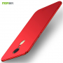 Mofi etui matowe z twardego plastiku do Xiaomi Redmi 5 - czerwone