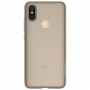 Nillkin cienkie etui ochronne przezroczyste do Xiaomi Mi A2 - szare