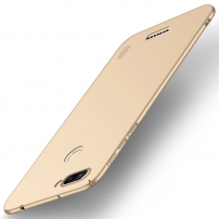 Mofi etui matowe z twardego plastiku do Xiaomi Redmi 6 - złote