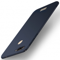 Mofi etui matowe z twardego plastiku do Xiaomi Redmi 6 - ciemnoniebieskie