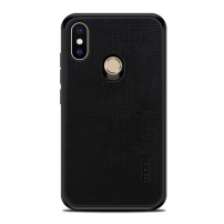 Mofi etui ochronne plastikowe i tekstylne do Xiaomi Redmi Note 5 - czarne