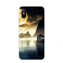 Etui ochronne plastikowe księżyc nad zatoką do Xiaomi Mi A2