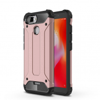Super odporne "Armor" etui do Xiaomi Redmi 6 - różowe