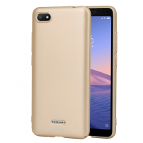 Lenuo twarde jedwabiście gładkie etui do Xiaomi Redmi 6 - złote