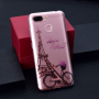 Etui ochronne miękkie wieża Eiffla i rower do Xiaomi Redmi 6 - przezroczyste