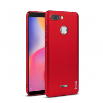 Imak etui gładkie z ochroną ekranu do Xiaomi Redmi 6 - czerwone