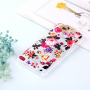 Etui ochronne miękkie kolorowe kwiaty do Xiaomi Redmi 6 - przezroczyste