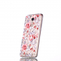 Etui ochronne ze wzorem 3D czerwone róże do Xiaomi Redmi 5 - przezroczyste