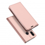 Dux Ducis pokrowiec ochronny skórzany do Xiaomi Redmi Note 6 Pro - różowo-złoty