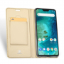 Dux Ducis pokrowiec ochronny skórzany do Xiaomi Redmi Note 6 Pro - złoty