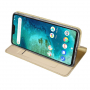 Dux Ducis pokrowiec ochronny skórzany do Xiaomi Redmi Note 6 Pro - złoty