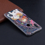 Etui ochronne miękkie kwiaty i słoń do Xiaomi Redmi Note 6 Pro - kolorowe