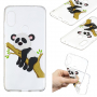 Etui ochronne miękkie panda na drzewie do Xiaomi Redmi Note 6 Pro - przezroczyste