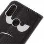 Pokrowiec flip Don't touch my phone do Xiaomi Redmi Note 6 Pro - czarny