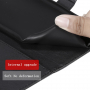 Pokrowiec ochronny flip ze skóry sztucznej do Xiaomi Redmi Note 6 Pro - czarny