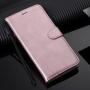 Pokrowiec ochronny flip ze skóry sztucznej do Xiaomi Redmi Note 6 Pro - różowy