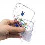 Etui ochronne miękkie dziewczyna z kwiatami do Xiaomi Redmi Note 6 Pro - przezroczyste