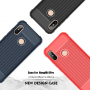 Odporne na wstrząsy, miękkie etui tylne do Xiaomi Mi A2 Lite - niebieskie