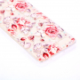 Etui róże czerwone z 3D wzorem diamentu do Xiaomi Redmi 6 - przezroczyste